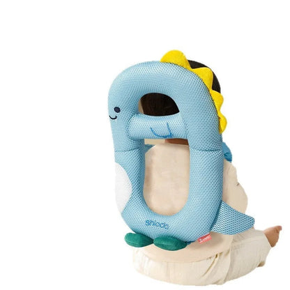 Cartoon anti-collision pillow for baby walking protection with knee pads