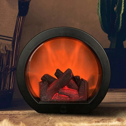 Dynamic Vision 3D Flame Touch Simulation Fireplace Lantern with realistic flame effect