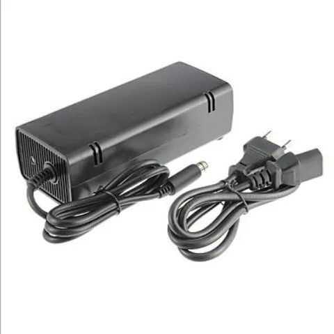 Black Fire Bull power adapter for XBOX360E console with EU UK US plug options