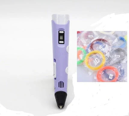 A versatile 3D pen with adjustable temperature settings, vibrant filament colors, and an ergonomic design for endless creative possibilities.