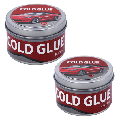 Tube of automotive cold glue for car dent repair in 75g or 100g size