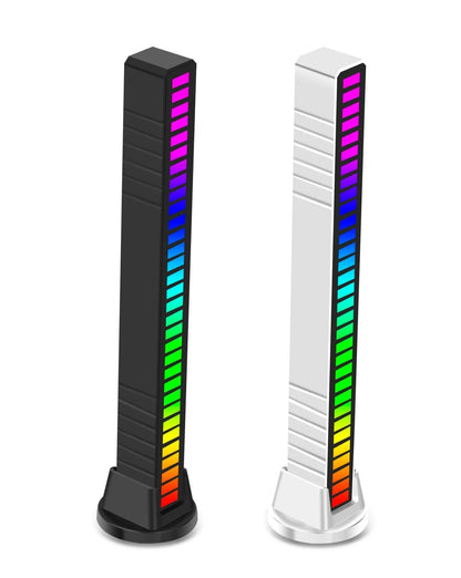 A LED strip light that automatically synchronizes with the beat of your music, creating a dynamic, RGB-powered light show for a mesmerizing ambiance.