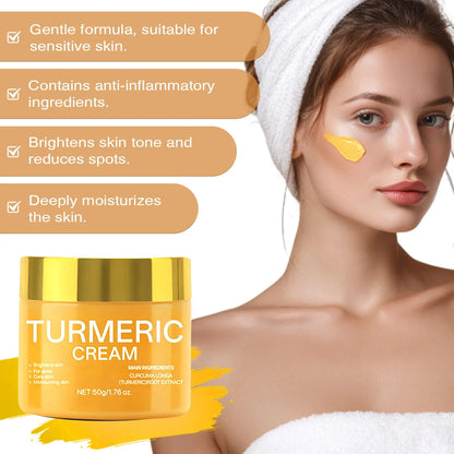 50g moisturising cream jar with hydrating brightening formula
