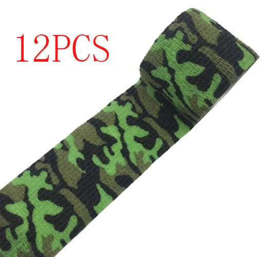 Self-Adhesive Camouflage Elastic Bandage for secure first aid support