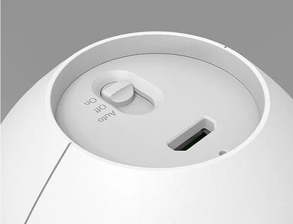 Inductive night light with human body motion sensor, LED, 149mm x 61mm x 56mm, PC shade, Nutcracker and Morandi Grey