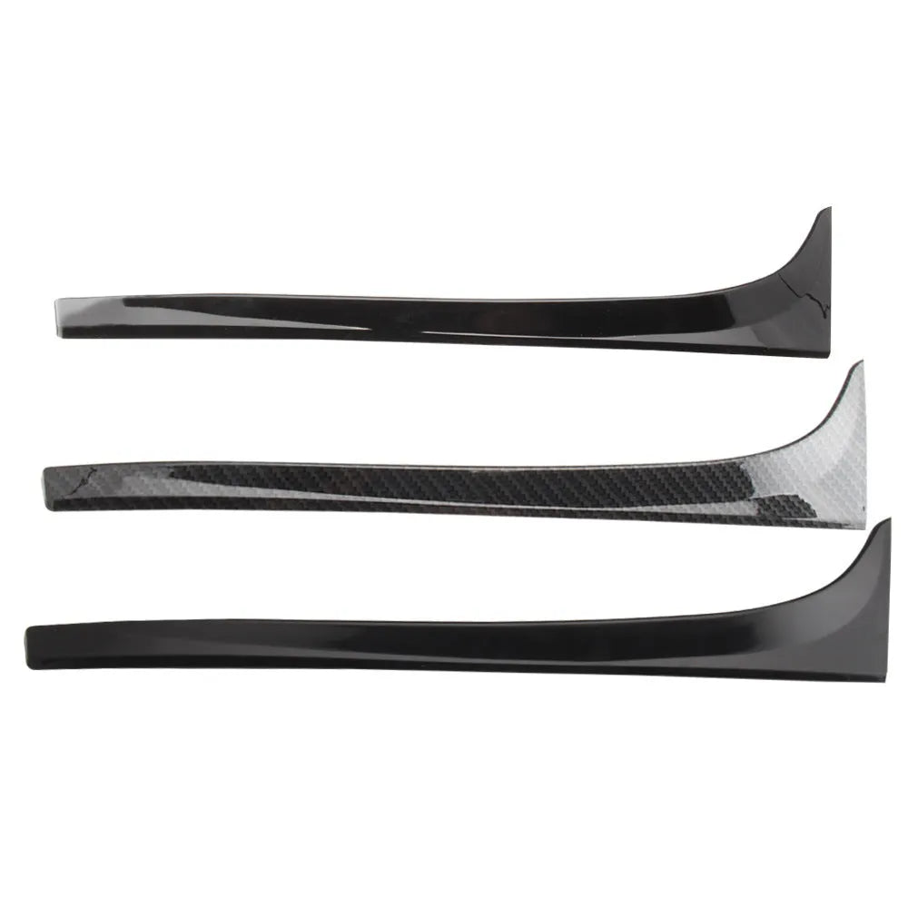 Volkswagen Golf 7 MK7 black rear window spoiler wing with adhesive tape