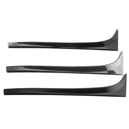 Volkswagen Golf 7 MK7 black rear window spoiler wing with adhesive tape