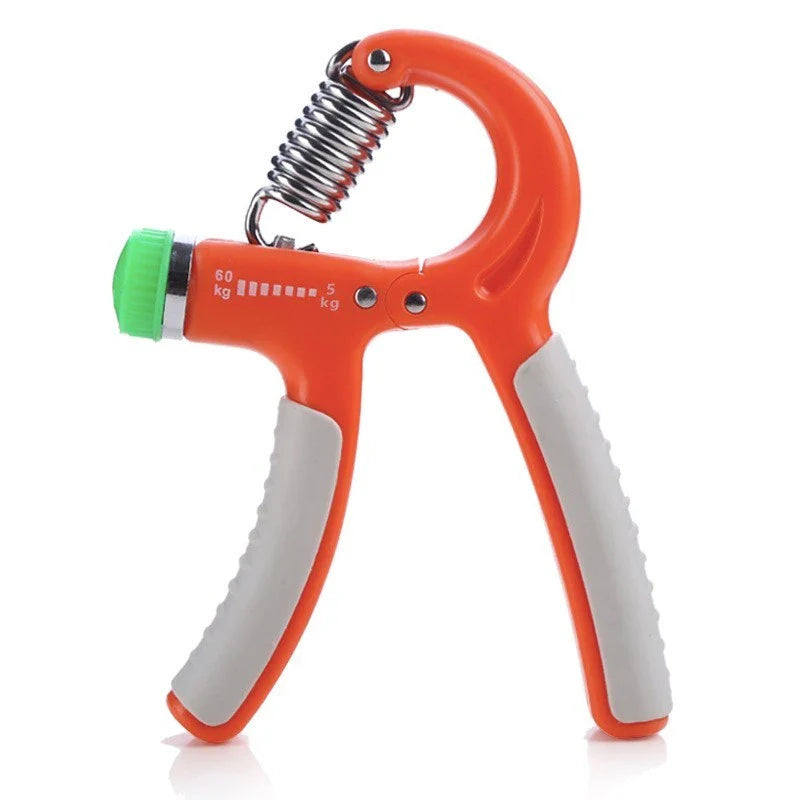 Adjustable hand grips with customizable resistance for strength training and grip development