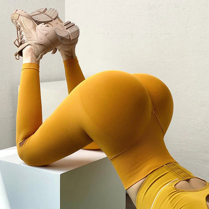 Sculpting Workout Leggings with tummy control for women in various colors and sizes