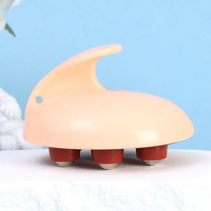 Tummy Head seven-bead abdominal massager with magnetic function and leg ball in ABS plastic