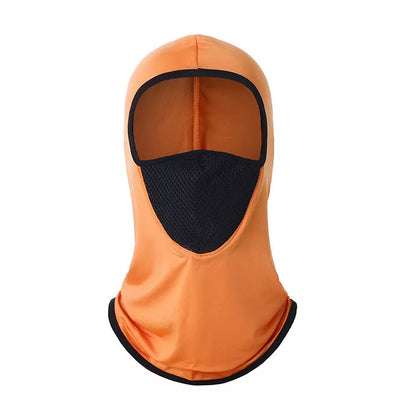 Lycra Soft Equipment Outdoor Windproof Sunscreen Hood in various colours