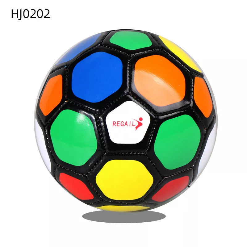 REGAIL No. 2 Children's Football with soft leather cover in multiple colors