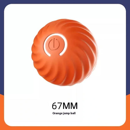 Durable rubber dog ball toys in bright colours for bite resistance and training