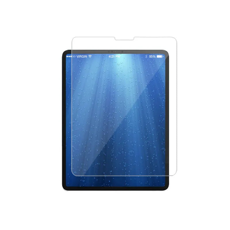 Tempered glass iPad screen protector for Pro 11, Pro 12.9 and mini 4/5 with anti-blue light and anti-fingerprint coating