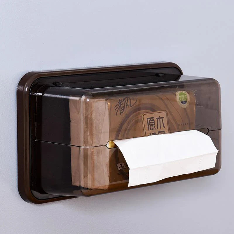 Compact refrigerator organiser with magnet-free, perforated storage design for efficient kitchen storage and organisation