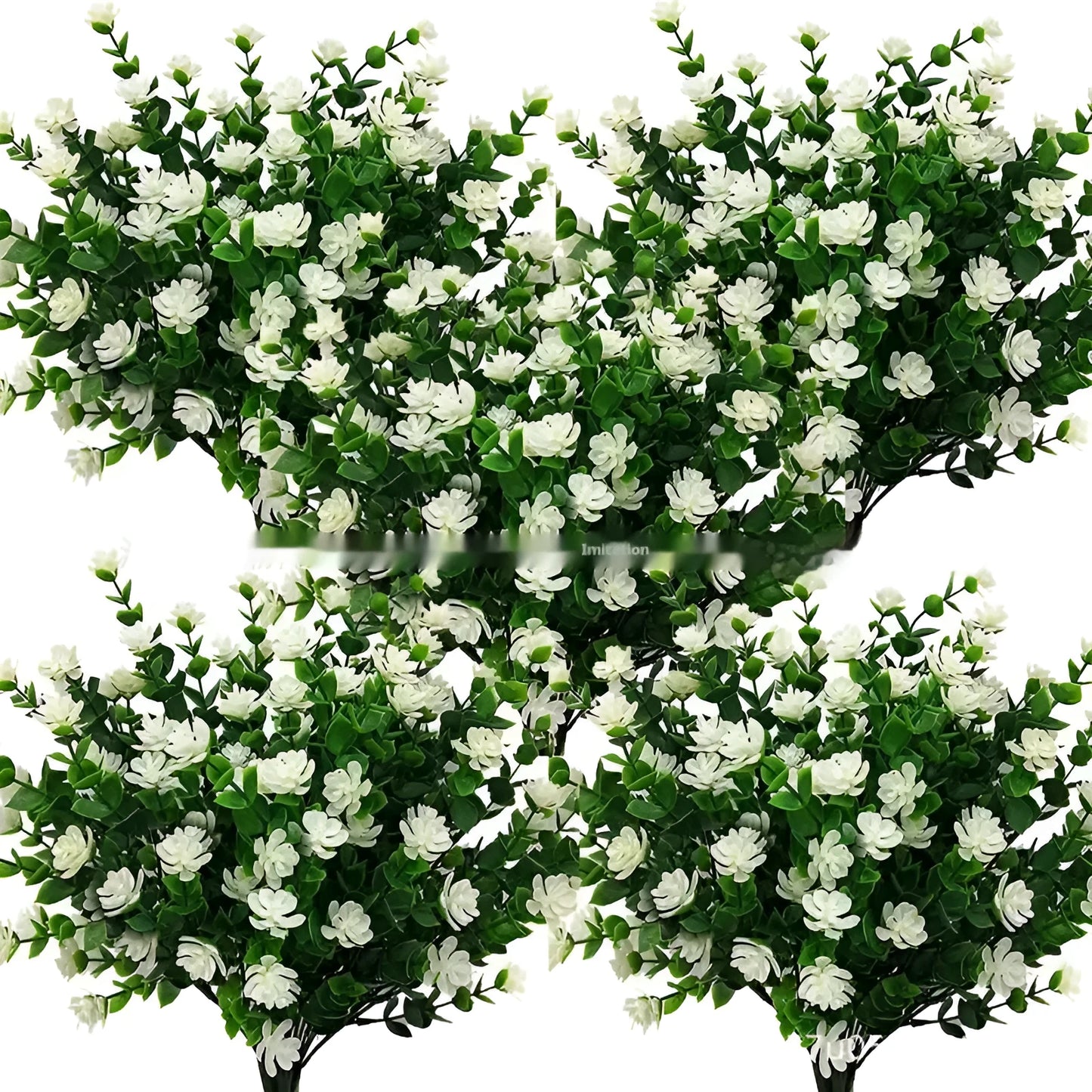 Artificial plastic flower bouquet in mixed colours for wedding and photography decoration