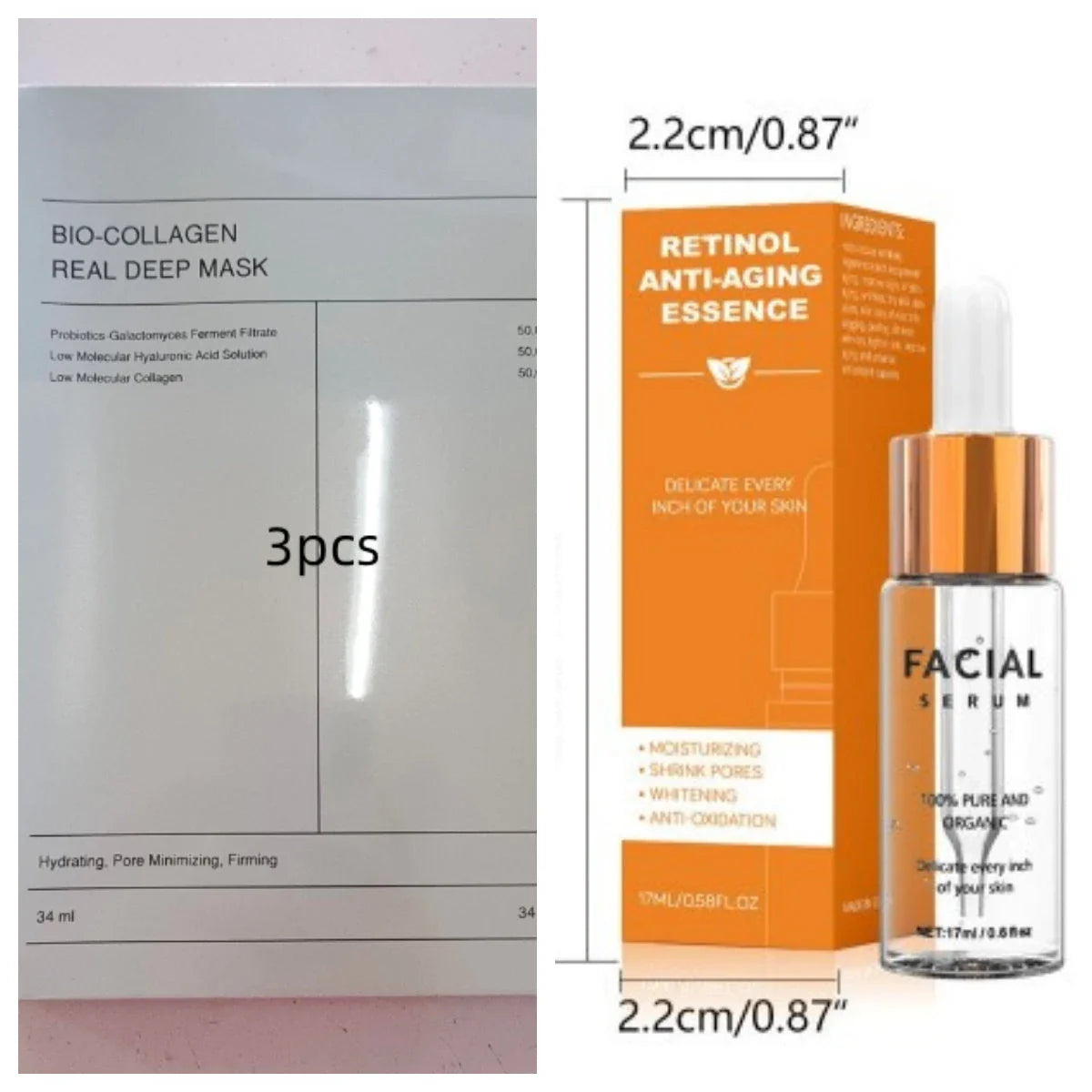 Collagen Overnight Hydrating Facial Masks for firmer, glowing skin