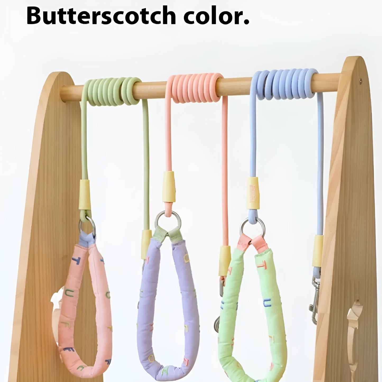 Polyester dog leash with hand holding rope in four colour options for small medium large dogs