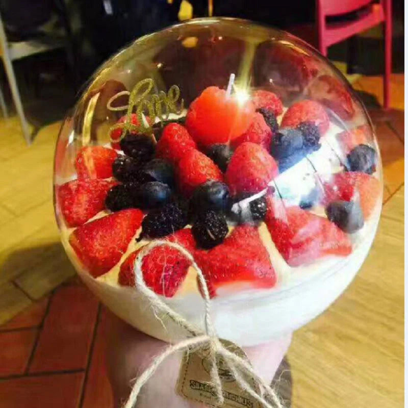 Eco-friendly PS plastic decorative hanging balls for crafts, decorations, and gifts