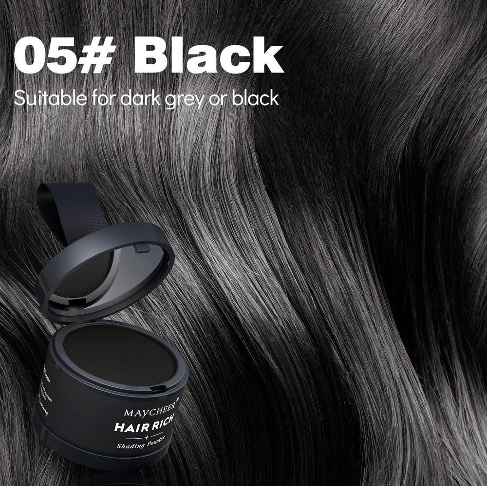 Hairline sculpting contour powder in plastic container with 4g content and waterproof properties