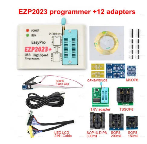 EZP2023 USB programmer for SPI FLASH and EEPROM with 12Mbps USB 2.0 and offline replication