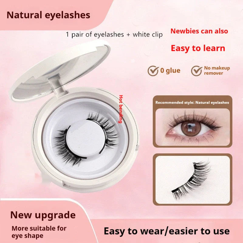 Luxurious magnetic mink false eyelashes for easy application and a glamorous look.