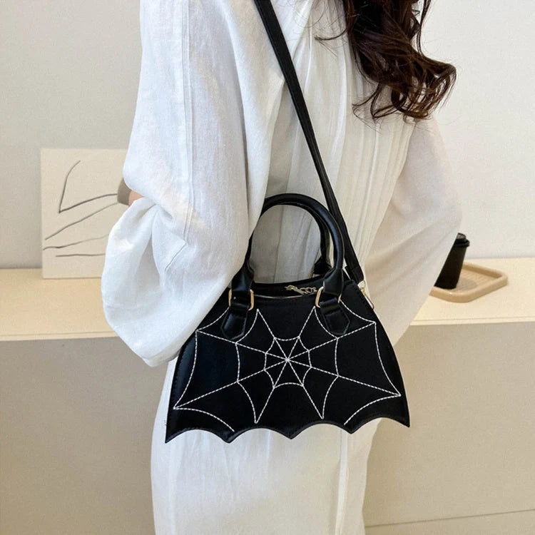Homeenjoy UK Stylish Spider Web Shoulder Bag for Halloween