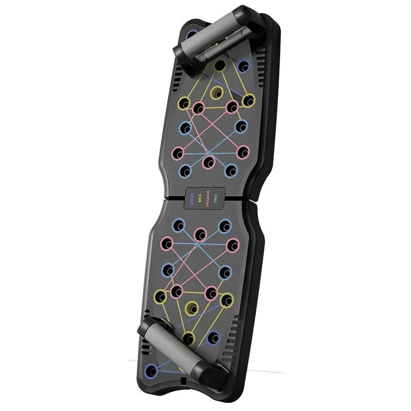 ABS push up support plate fitness equipment for pectoral, shoulder and back muscle training
