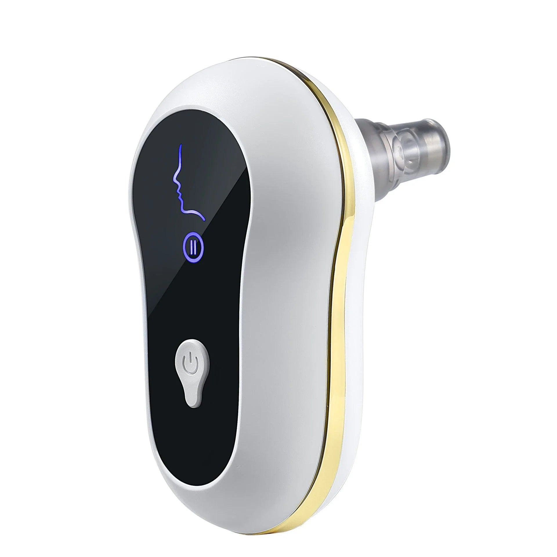 Electric facial pore cleanser with powerful suction for removing blackheads, whiteheads, and acne-causing impurities