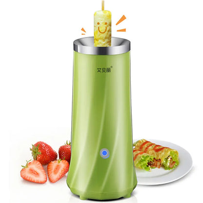 Beige automatic mini breakfast machine with compact CH-style design