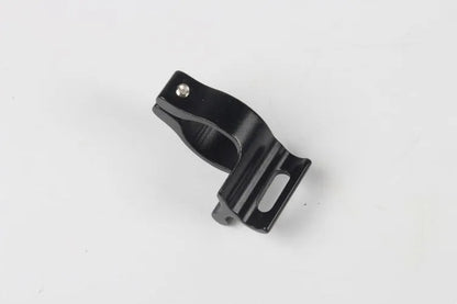 Black aluminium alloy vehicle clamp ring with steel frame measuring 28.6mm diameter