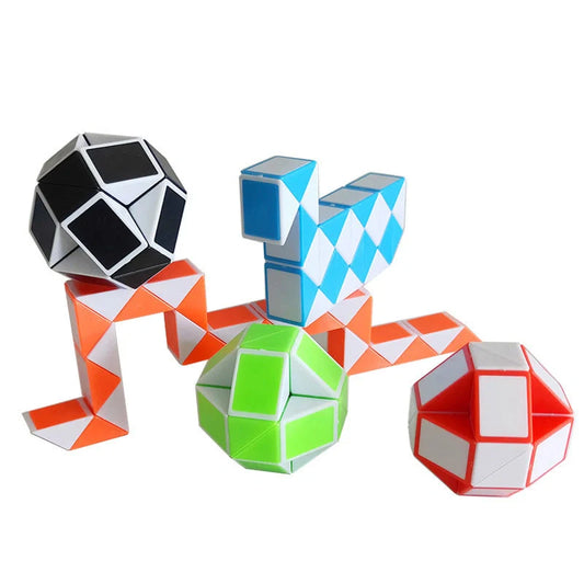 Children's Educational Magic Ruler Toy transforming into various shapes