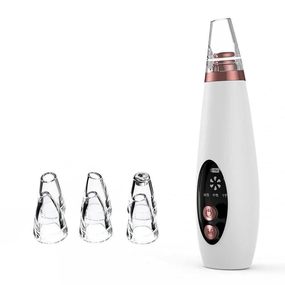 Microcrystalline Blackhead Removal Device with powerful suction for deep pore cleansing and flawless skin