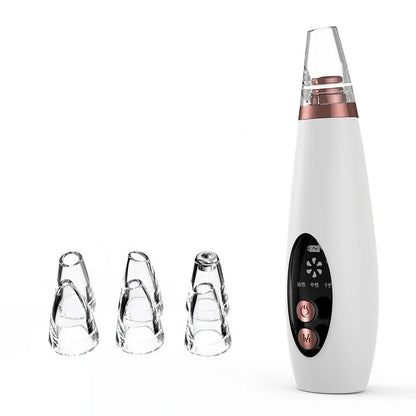 Microcrystalline Blackhead Removal Device with powerful suction for deep pore cleansing and flawless skin
