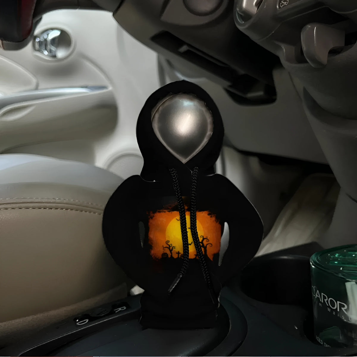 Halloween car gear decorative polyester handle rod cover, loose fit, single pack