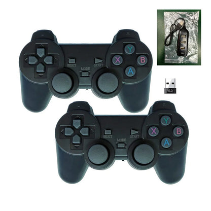 Wired USB game controller with SNES-style buttons for Super Console X retro gaming