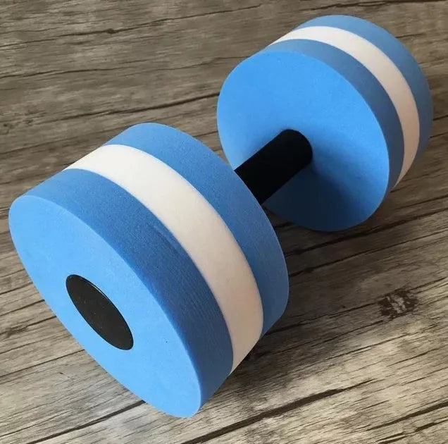 Colourful EVA water aerobics dumbbells for fitness and swimming