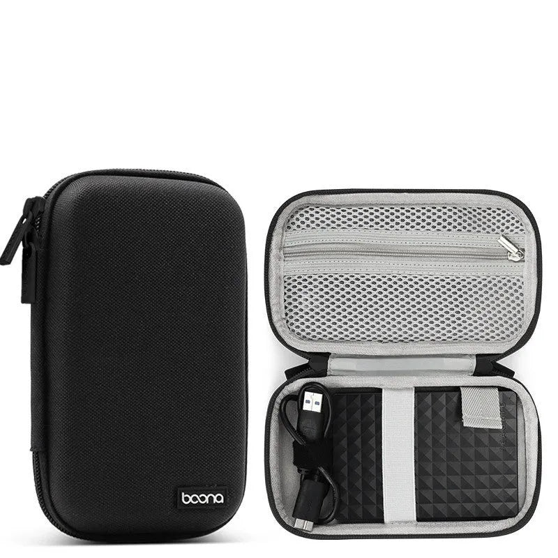 2.5-inch mobile hard disk protective case in Oxford cloth with multiple layer configuration options