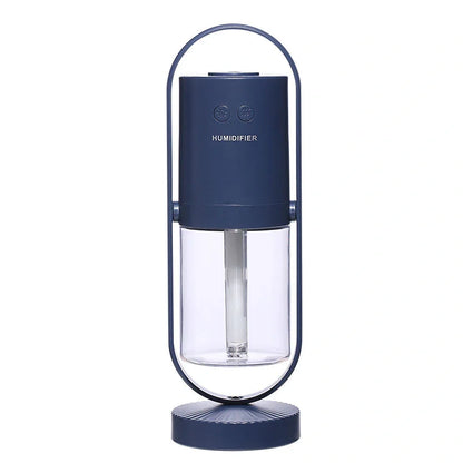 200ml portable humidifier with USB cable in pink, dark blue, sky blue or white colours