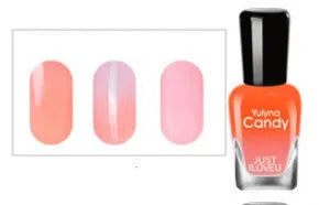 7ml oily warming nail polish bottle in a selected shade from W01 to W33, 33 colour options