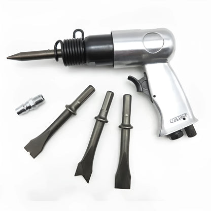 150mm pneumatic air hammer tool with hexagonal and round handle options for rust removal applications