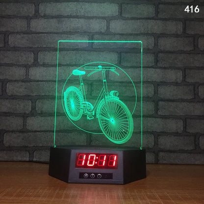 Glowing 3D dolphin LED night light with wireless charging base and remote control on bedside table