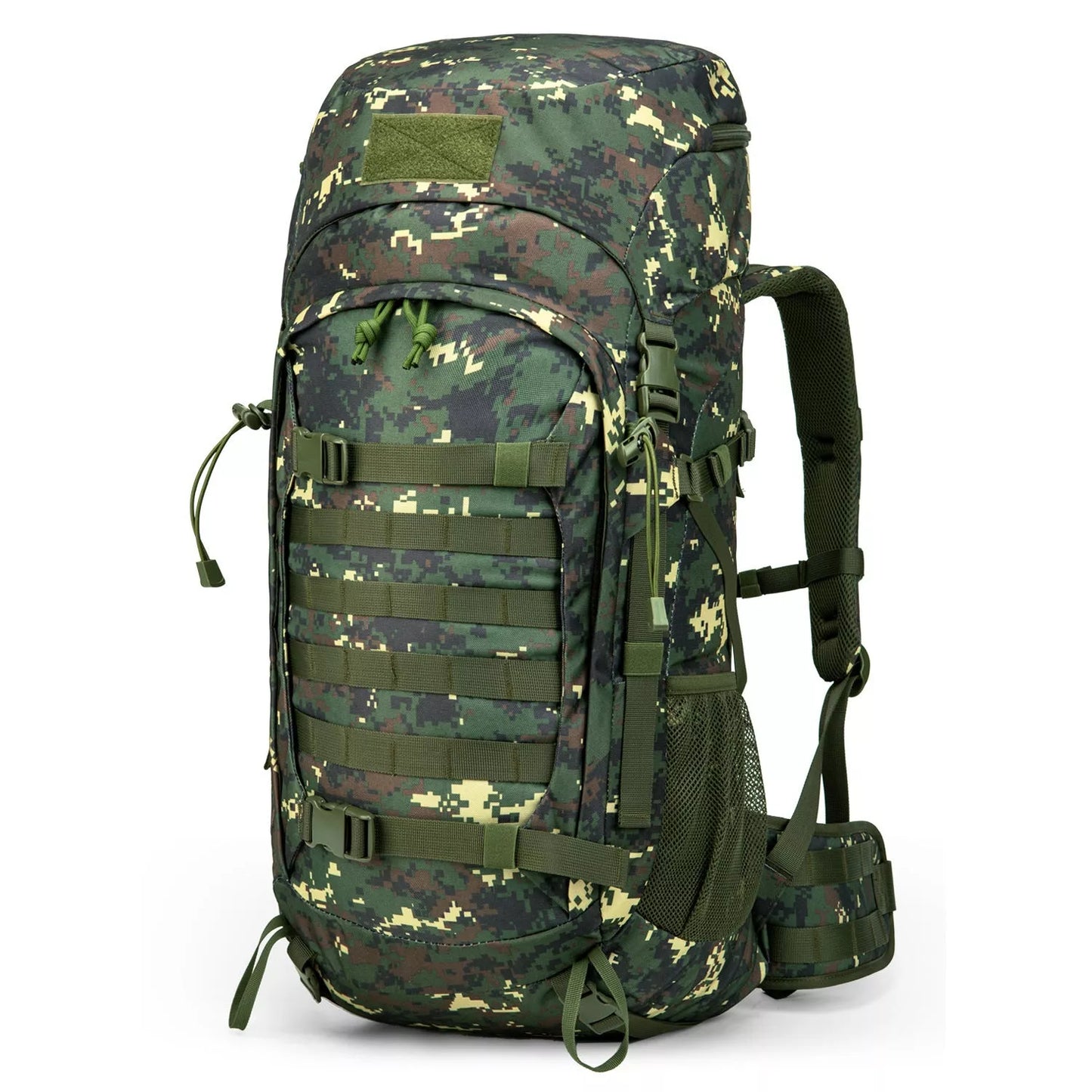 Outdoor sports large capacity backpack in khaki, army green, camouflage, and black
