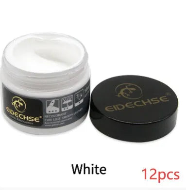 50ml leather repair cream colour restorer paste for car seats, sofas, shoes and wallets in multiple colours