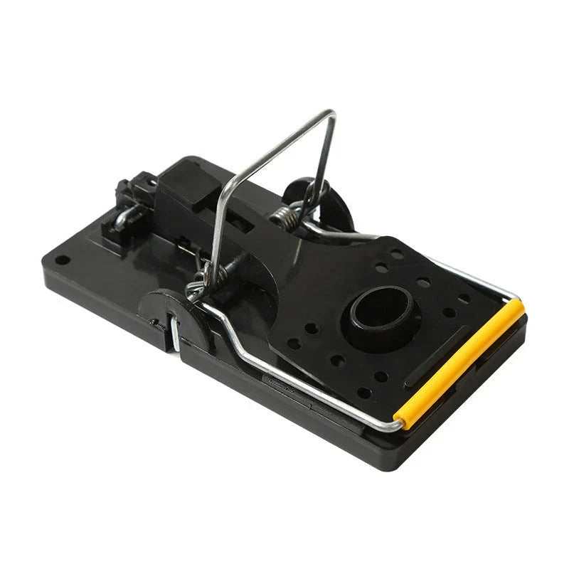 Reusable mouse traps with powerful spring mechanism for effective, humane rodent control in the home