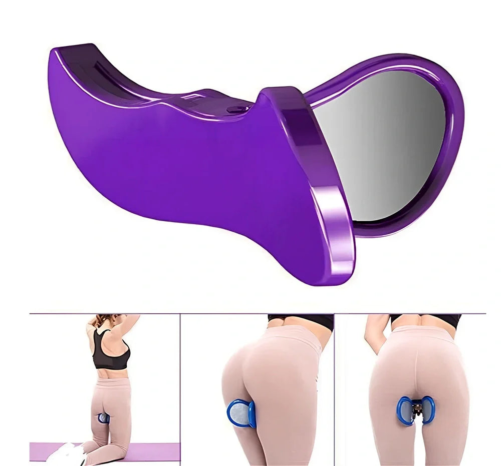 PVC and steel plate buttocks shaping clip for pelvic correction and muscle toning