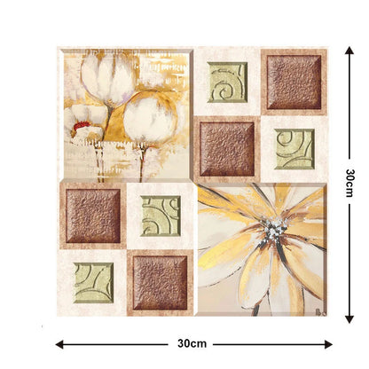 Moisture-proof brick wallpaper sticker for kitchen and bathroom walls