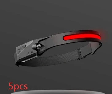 A versatile LED headlamp with a wide-angle beam, long-range side lighting, and hands-free operation for outdoor adventures