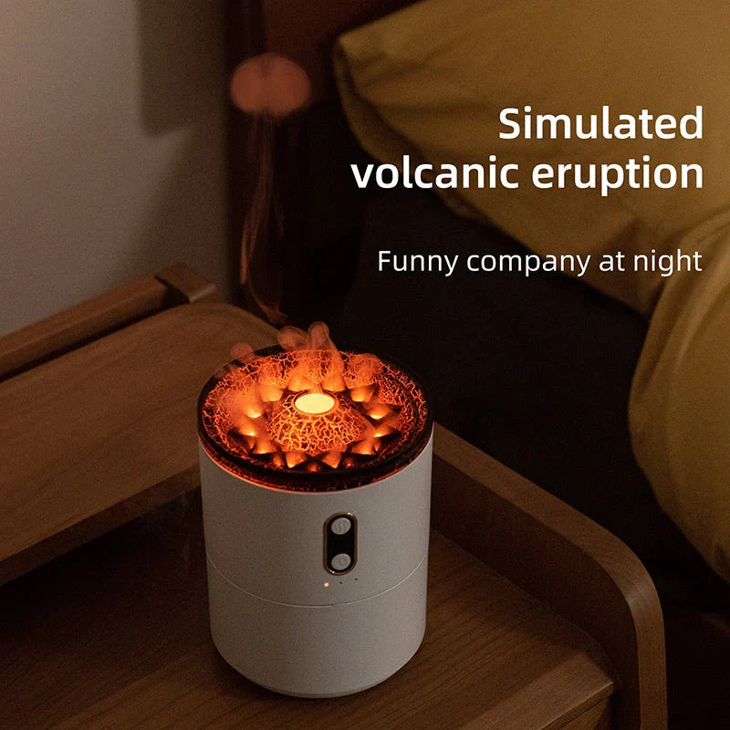 Premium Aroma Diffuser with Jellyfish Night Light - Compact and Portable Aromatherapy Humidifier with Mesmerizing Light Display