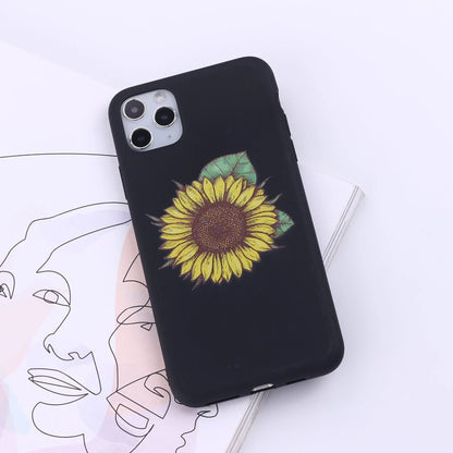 A selection of colourful TPU back cover cases for various Apple iPhone models.